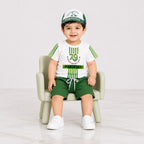 Boys 14 August Jersey Suit 12-18 Months – Pakistan Independence Day 3 Piece Outfit