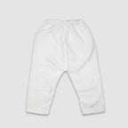 KIDS 2-PIECE WHITE EMBROIDERED KURTI PAJAMA SUIT (14 AUGUST SPECIAL)