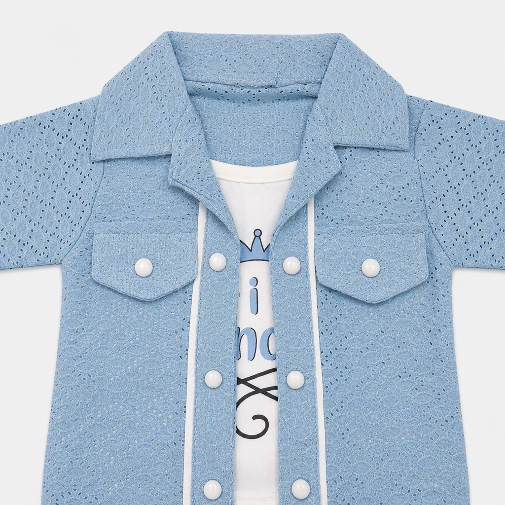 Girls 2.5 Piece Imported Jersey Suit – Princess Printed Outfit