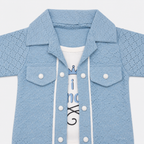 Girls 2.5 Piece Imported Jersey Suit – Princess Printed Outfit