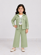 Girls 2.5 Piece Imported Jersey Suit – Princess Printed Outfit