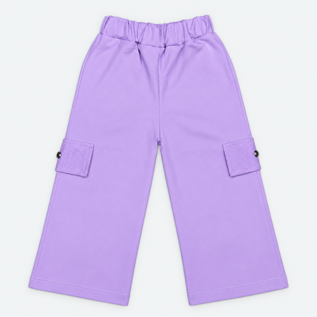 Girls Premium Textured Jersey 3-Piece Co-Ord Set – Jacket, Top & Trouser