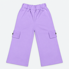 Girls Premium Textured Jersey 3-Piece Co-Ord Set – Jacket, Top & Trouser