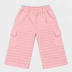 Girls Premium Textured Jersey 2-Piece Suit – ABC Embellished Top & Trouser
