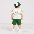 Boys 14 August Jersey Suit 12-18 Months – Pakistan Independence Day 3 Piece Outfit