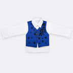 Boys Royal Blue Waistcoat Suit 3 Piece – 2-6 Years