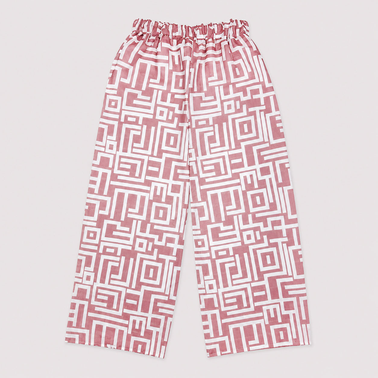 Girls Peach Pink Digital Printed Chiffon 3 Piece Suit | Lamtar Kids