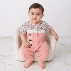 Pack of 3| Baby Girls Fine Jersey Romper| 0-9 Months – Newborn Summer Wear