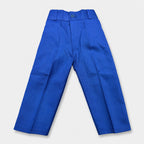 Boys Royal Blue Waistcoat Suit 3 Piece – 2-6 Years