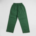 Girls All-Green Embroidered Azadi Suit with Matching Bag (4-7 Years)