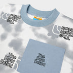 Boys Gray White Printed Short Suit – Kids Casual Wear | Lamtar Kids
