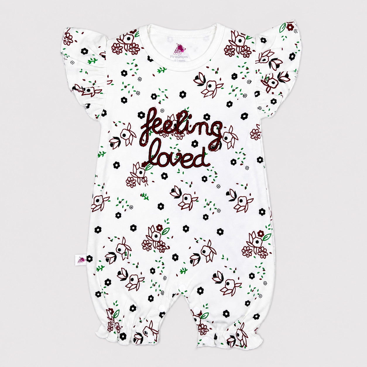 Pack of 3| Baby Girls Fine Jersey Romper| 0-9 Months – Newborn Summer Wear