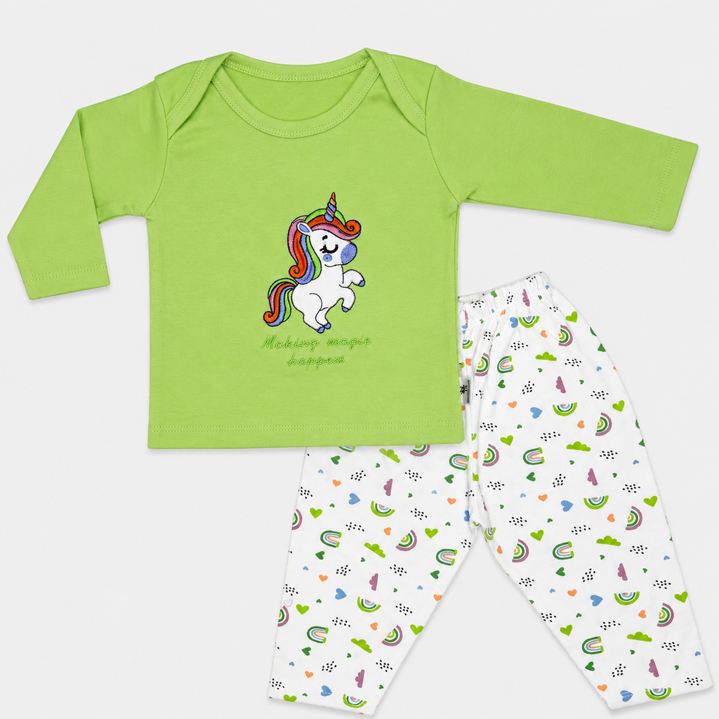 Newborn Baby Unicorn 2-Piece Set | 0-6 Month