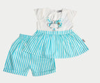 Cute Bunny Print Soft Cotton 2 Piece Outfit for Baby Girls | Lamtar kids