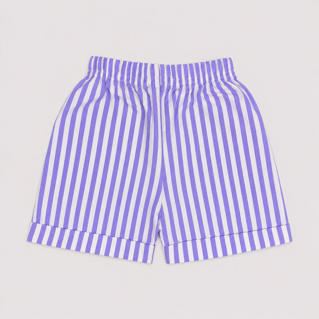 Baby Girls Purple Bunny Soft Cotton 2 Piece Summer Dress Set | Lamtar Kids