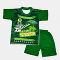 Boys 14 August Pakistan Map Jersey T-Shirt & Shorts Set – 1-4 Years