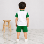 Boys 14 August Pakistan Map Jersey T-Shirt & Shorts Set – 1-4 Years