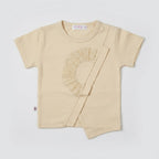 BABY GIRL 2-PIECE FINE JERSEY OUTFIT (EMBELLISHED TOP & RUFFLE SHORTS) 1-2 YEARS - AVAILABLE IN 2 COLORS