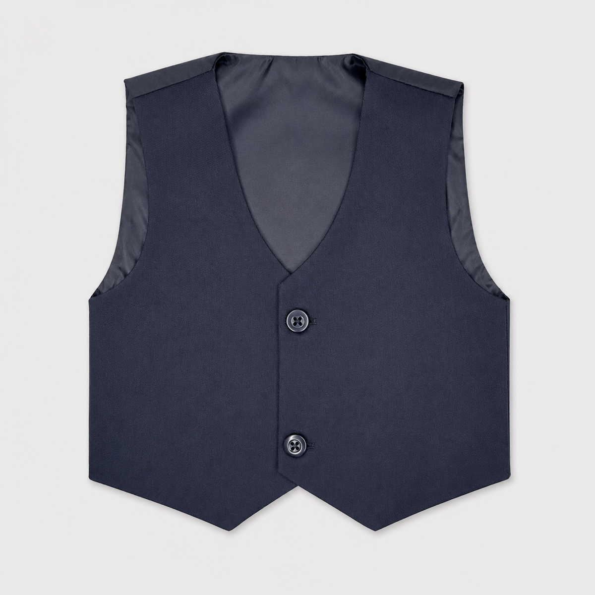 Boys 5-Piece Black Formal Suit Set – Blazer, Waistcoat, Shirt & Pant