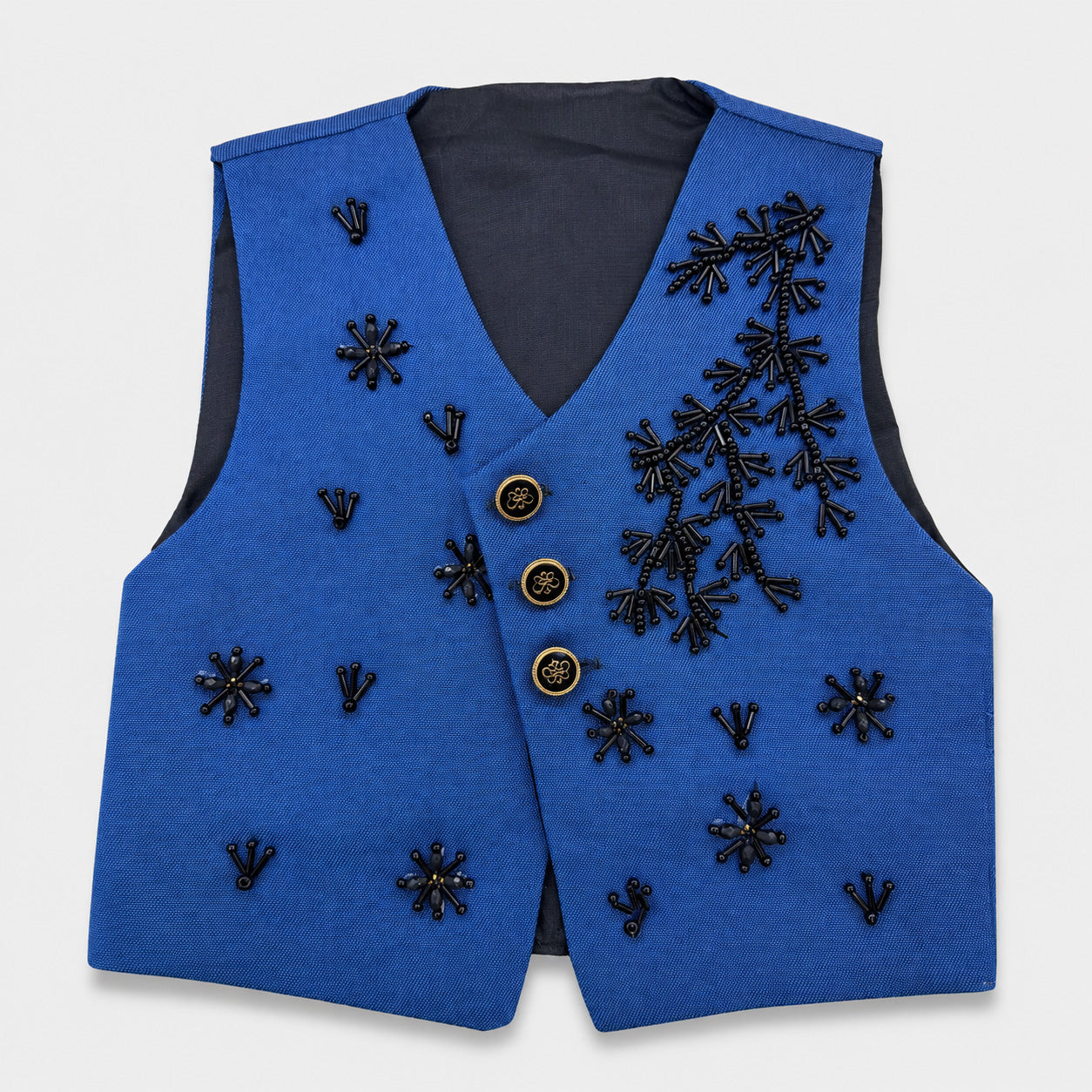 Boys Royal Blue Waistcoat Suit 3 Piece – 2-6 Years