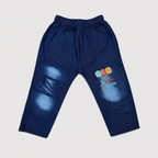 Boys Jersey T-Shirt with Jeans 2 Piece Set – Printed Casual Denim Outfit