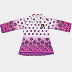 Girls Digital Printed Chiffon Suit – Pink Purple Floral Kids Outfit| Lamtar Kids