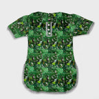 14 August Special: Baby Girl 3-Piece Azadi Suit (Cotton Kurti, Trouser & Dupatta)