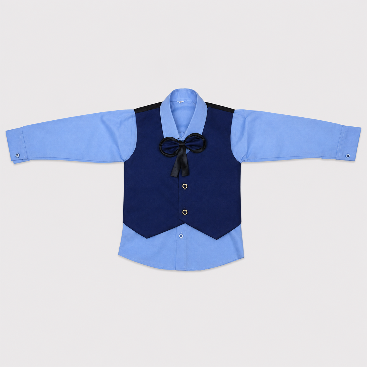 Boys 5-Piece Royal Blue Formal Suit | Blazer, Pant & Shirt