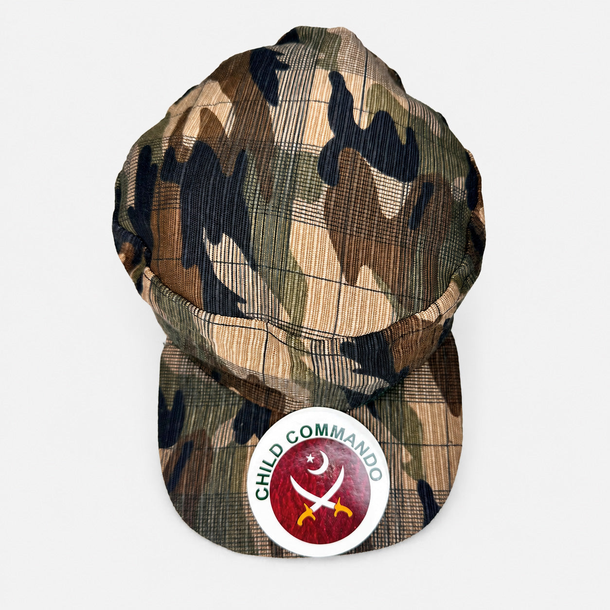 Boys Cotton Commando Suit 1-4 Years – Army Camouflage Shirt, Trouser & Cap Set