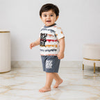Baby Boys Jersey T-Shirt & Short Set 6-18 Months – Rock & Roll Summer Outfit
