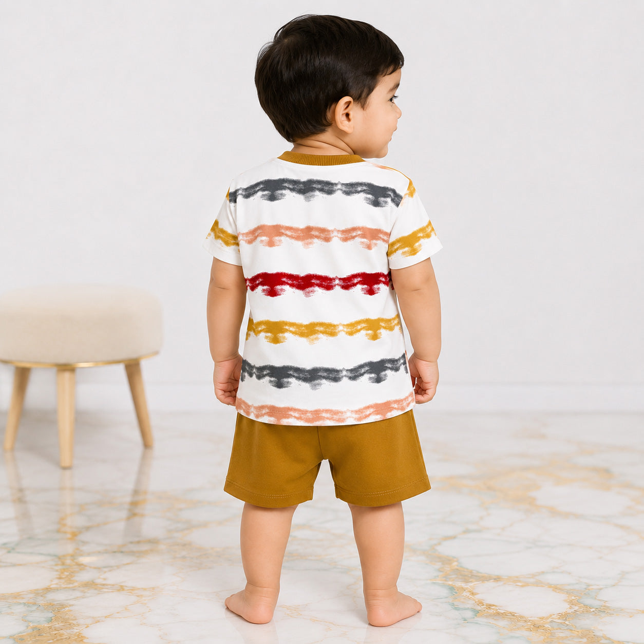 Baby Boys Jersey T-Shirt & Short Set 6-18 Months – Rock & Roll Summer Outfit