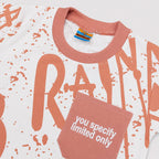 Boys Peach Jersey 2 Piece Summer Suit | 1–4 Years | Lamtar Kids