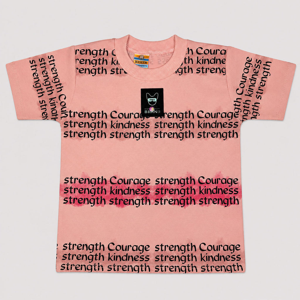 Boys Peach Jersey Short Suit – Kids Summer Outfit | Lamtar Kids