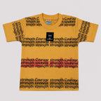 Boys Jersey Strength Short Suit – Mustard | Lamtar Kids