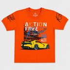 Boys Action Force Racer Jersey T-Shirt & Shorts 2 Piece Set (1-4 Years)