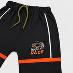 Boys Action Force Racer Jersey T-Shirt & Shorts 2 Piece Set (1-4 Years)