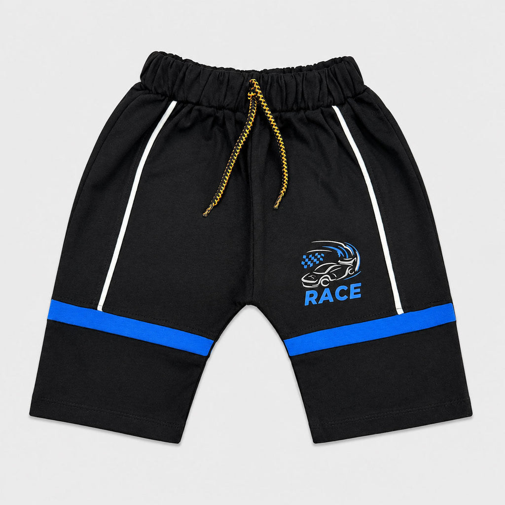 Boys Action Force Racer Jersey T-Shirt & Shorts 2 Piece Set (1-4 Years)