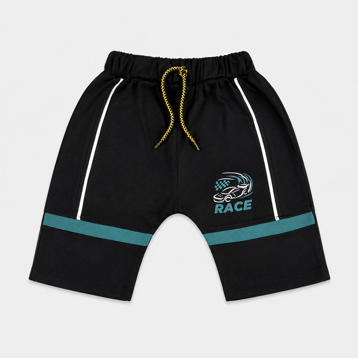 Boys Action Force Racer Jersey T-Shirt & Shorts 2 Piece Set (1-4 Years)