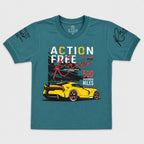 Boys Action Force Racer Jersey T-Shirt & Shorts 2 Piece Set (1-4 Years)