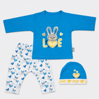 Newborn Baby Bunny Love 3-Piece Set | 0-6 Month