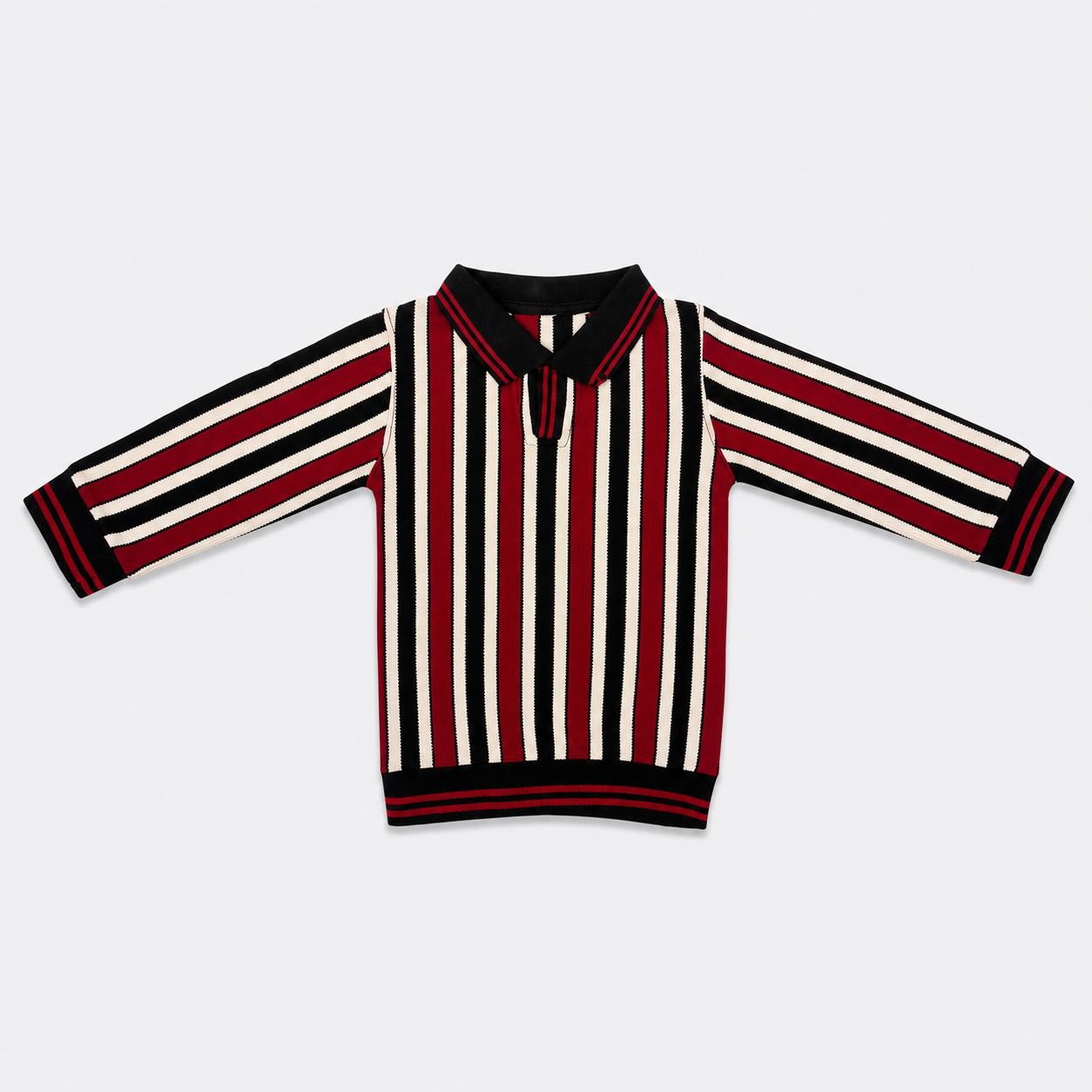 Boys Striped Polo Shirt