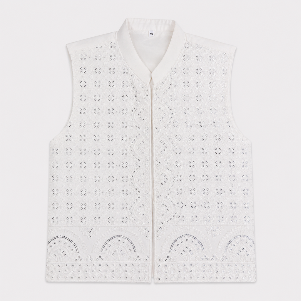 Boys Embroidered Waistcoat Shalwar Kameez | Premium Eid & Party Wear