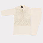 Boys Embroidered Waistcoat Shalwar Kameez | Premium Eid & Party Wear