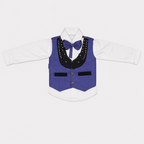 Boys 4-Piece Premium Waistcoat Suit for Kids | Shirt, Waistcoat, Pant & Bow Tie