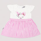 Cute Bunny Print Soft Cotton 2 Piece Outfit for Baby Girls | Lamtar kids
